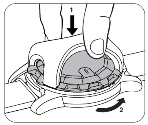 GlobalSat HR 50 Optical Heart Rate Fitness Band - Battery Change Method 1