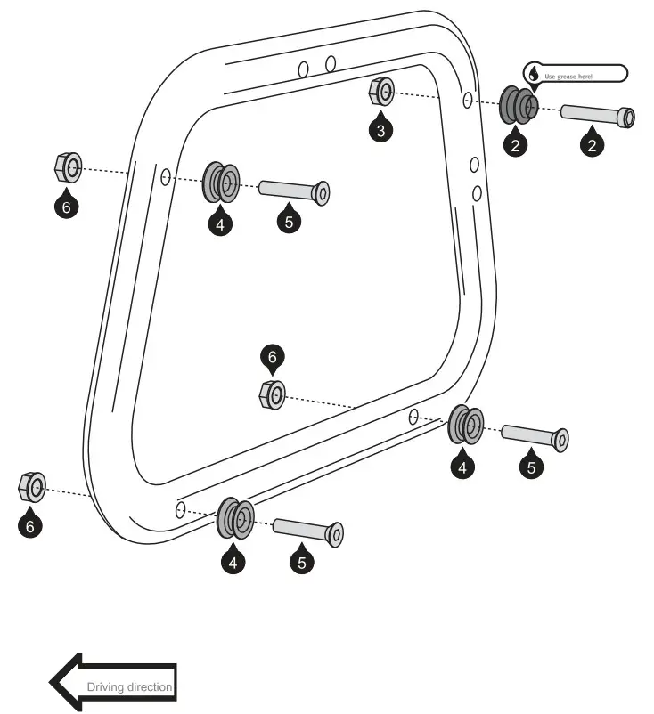 SW MOTECH KFT 01 548 20000 B Lock EVO Side Carrier - Figure 10