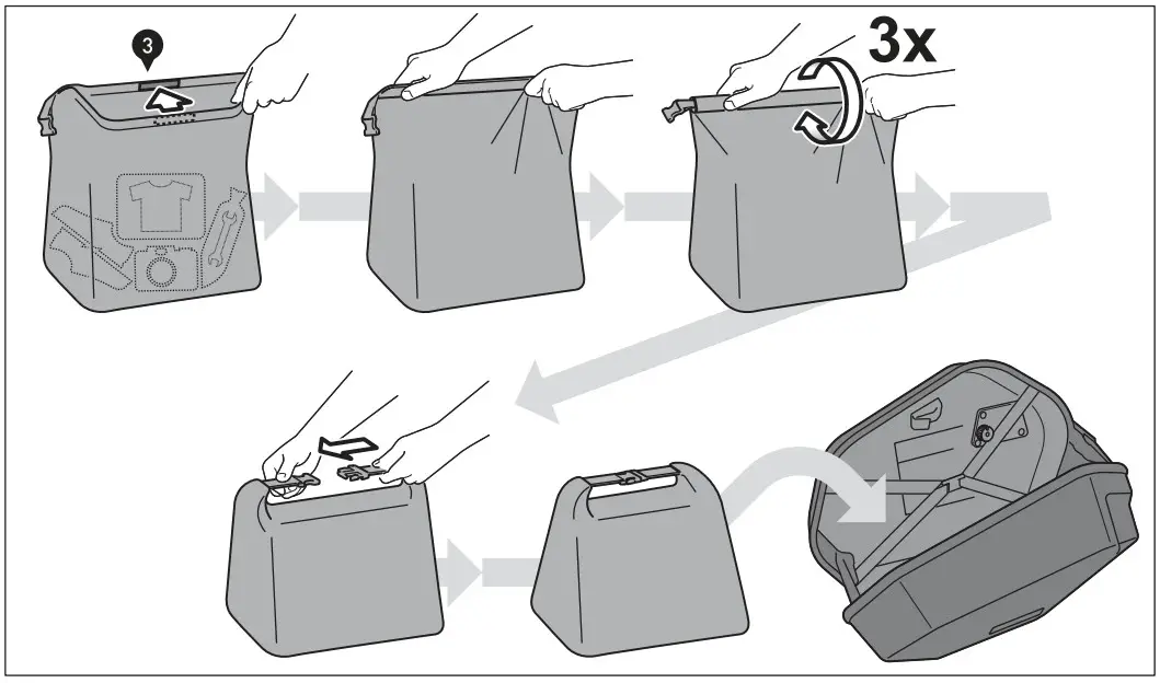 SW MOTECH KFT 01 548 20000 B Lock EVO Side Carrier - Figure 14