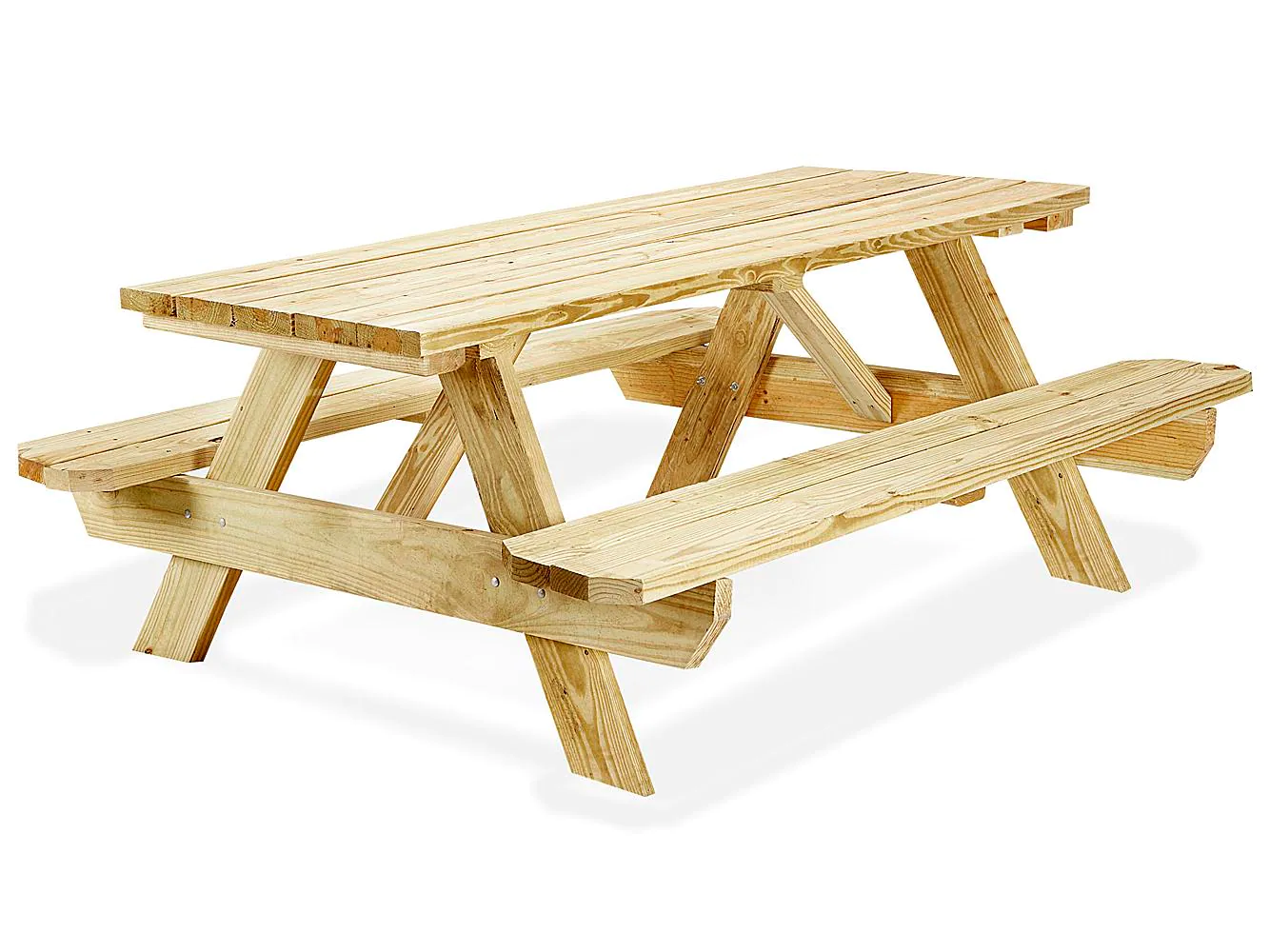 Uline H-2999 6' Wooden Picnic Table User Guide Uline H-2999 6' Wooden Picnic Table User Guide