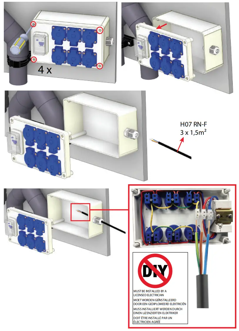 Sugar Valley Oxilife OX2 installed on panel - fig