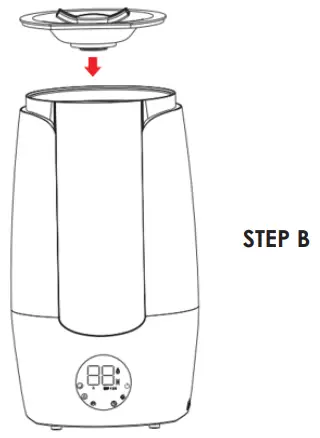Airvana AV200HUMc Ultrasonic Humidifier Owner's Manual Installation Instruction