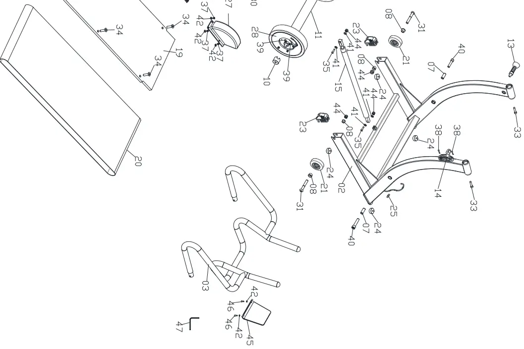 ASUNA 7700 Hi Performance Cardio Trainer-FIG3