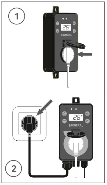 Mi-Heat GH35EU Digital Greenhouse Thermostat 1