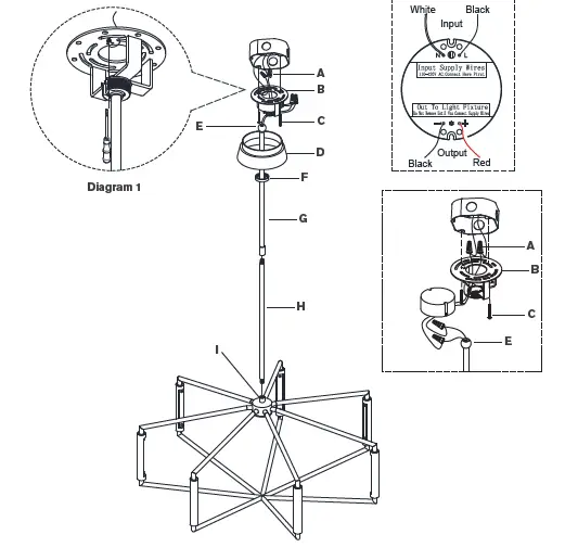 VISUAL COMFORT KW 5707 Appareil 40 Inch Low Profile Chandelier-1