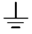 Grounding screw symbol