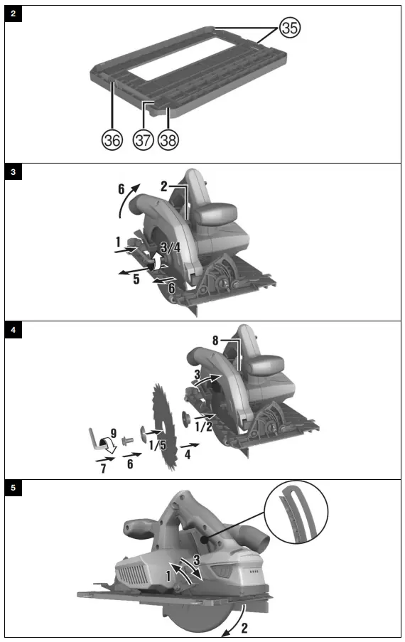 HILTI-SC-70W­A22-Cordless-Circular-Saw-FIG 2