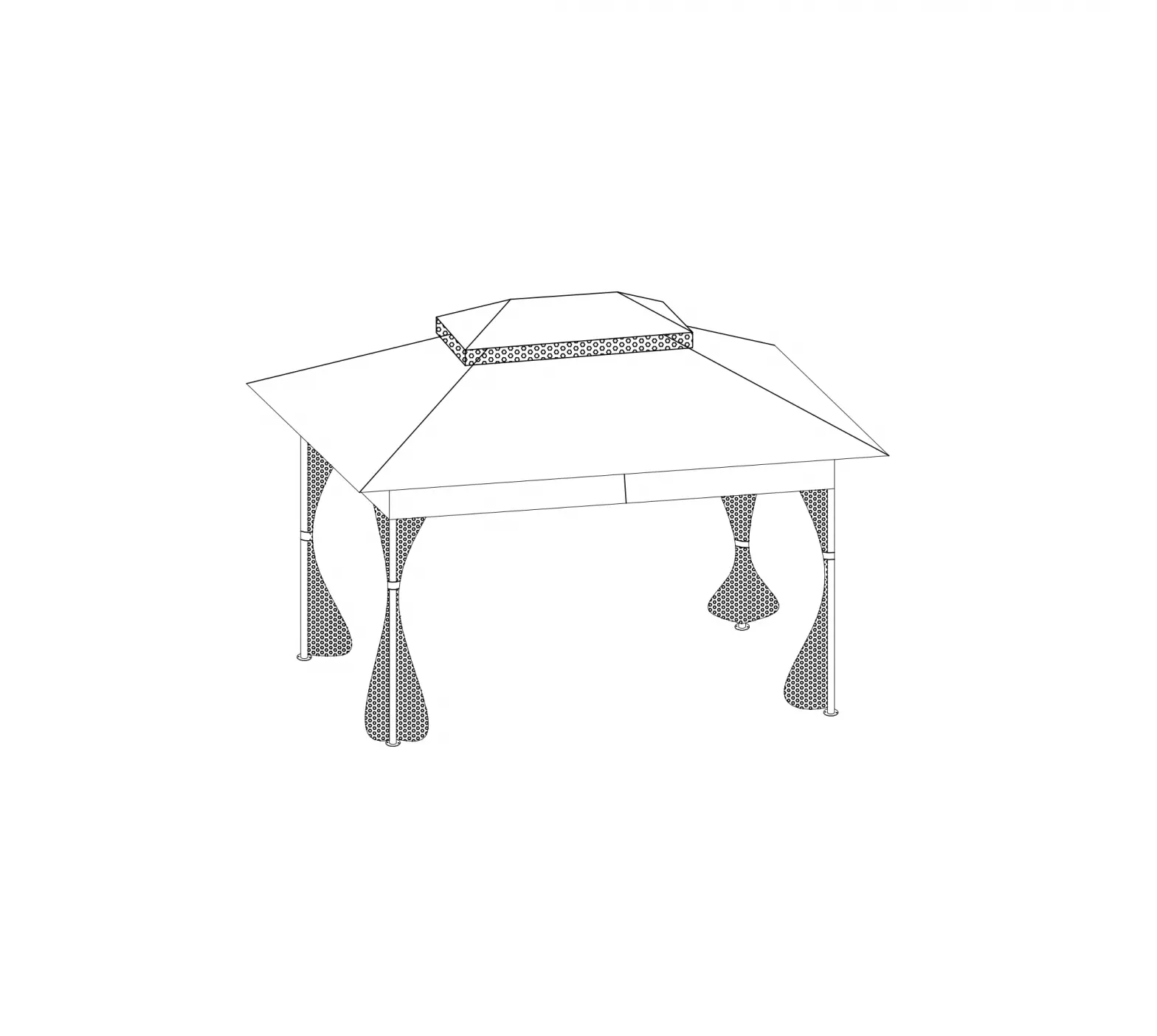 Star Echo Pt0148c2s 10 Ft. W X 13 Ft. D Steel Patio Gazebo Installation Guide Star Echo Pt0148c2s 10 Ft. W X 13 Ft. D Steel Patio Gazebo Installation Guide