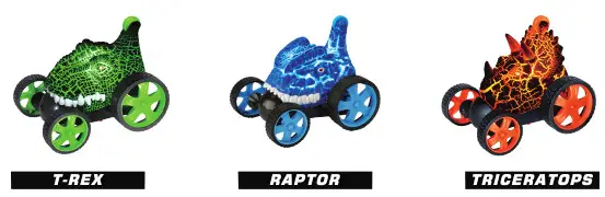 FORCE1 T-REX Dino Whirler Stunt Car - 1