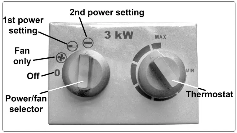 SEALEY EH3001 Industrial Fan Heater - OPERATION