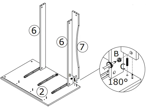 FUFU GAGA LJY-KF200067-02 3-Drawer Dresser White 3-Drawer Accent Chest-fig11