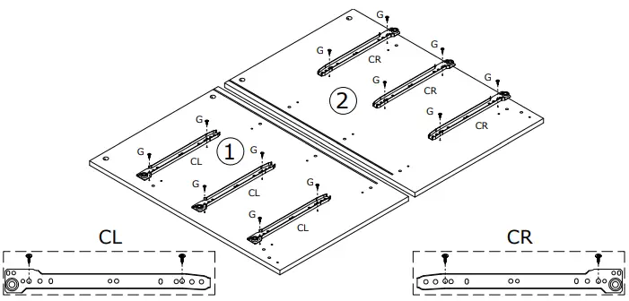 FUFU GAGA LJY-KF200067-02 3-Drawer Dresser White 3-Drawer Accent Chest-fig8