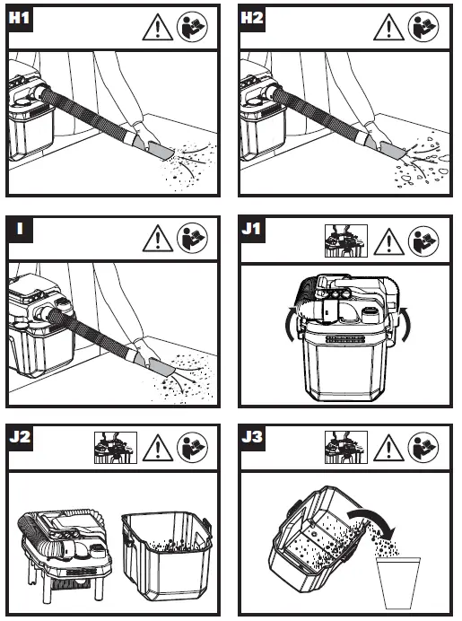 WORX WX031.X 20V Cordless Wet-Dry Vacuum Cleaner 5