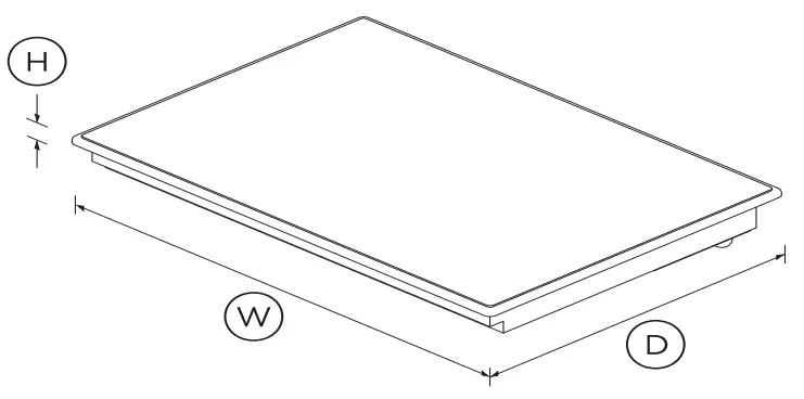 FISHER PAYKEL CI304PTX1 N Induction Cooktop fig 1
