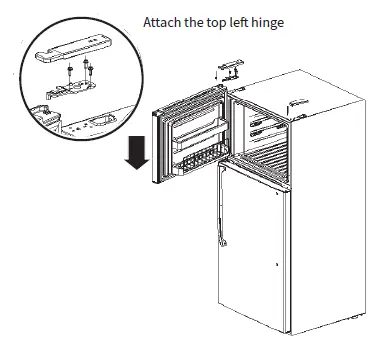 IMPECCA RA-2170, RA-2170D2 17 cu. ft. Refrigerator 14