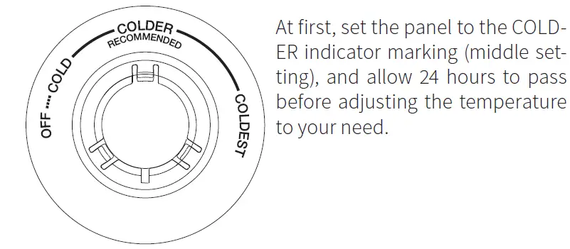 IMPECCA RA-2170, RA-2170D2 17 cu. ft. Refrigerator 17