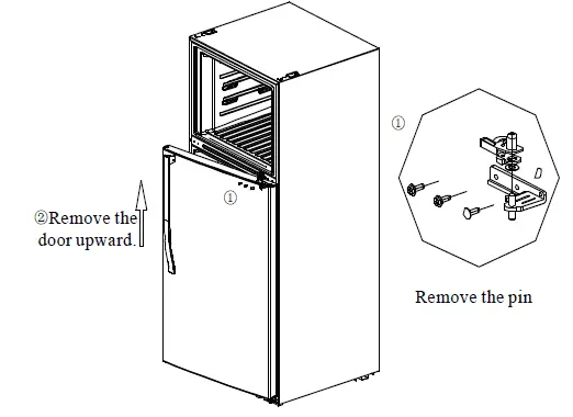 IMPECCA RA-2170, RA-2170D2 17 cu. ft. Refrigerator 6