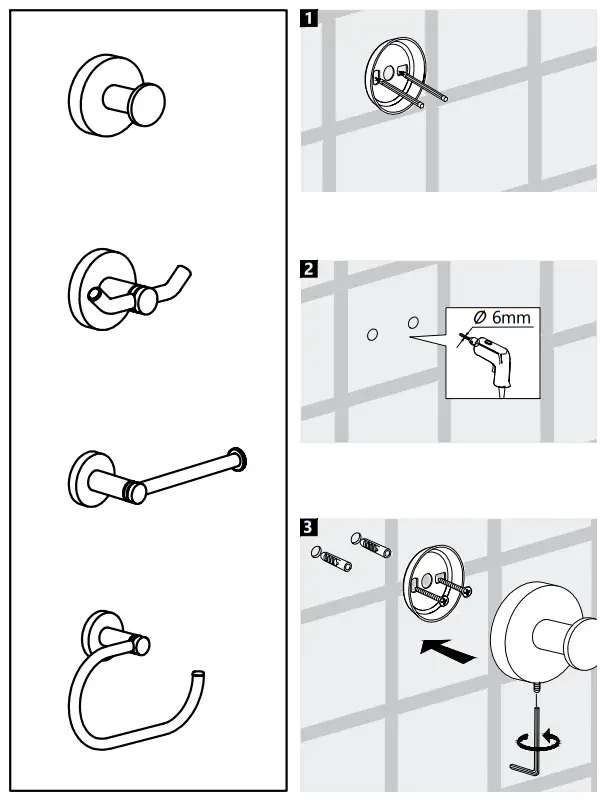 Kraus KEA 18801BG Elie Single Hook Brushed Gold Towel Hook - fig4