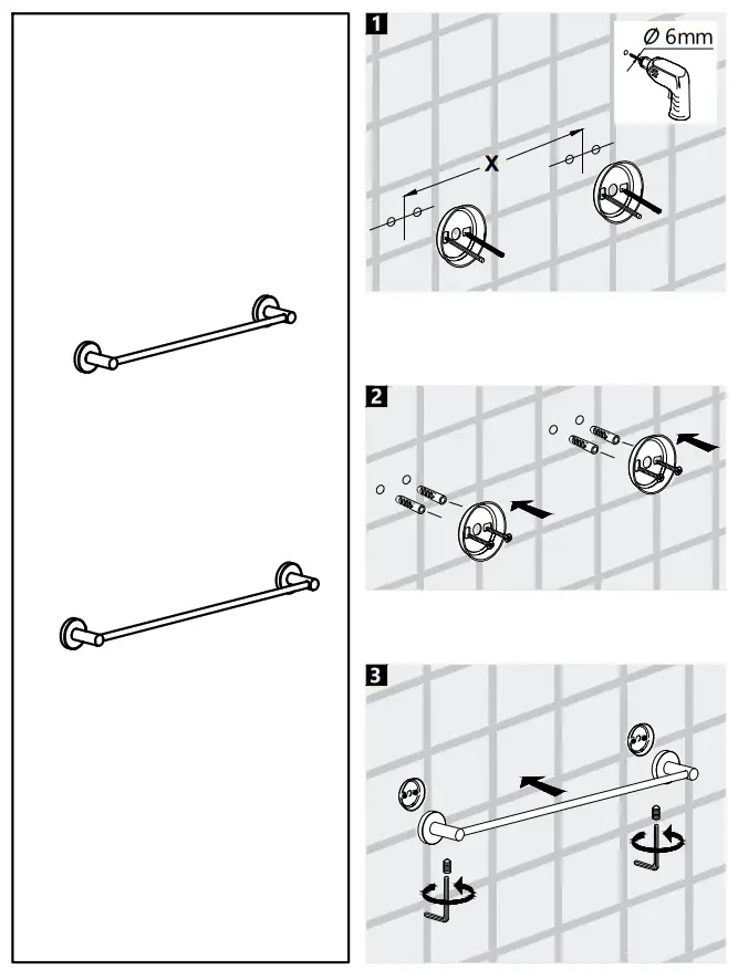 Kraus KEA 18801BG Elie Single Hook Brushed Gold Towel Hook - fig5