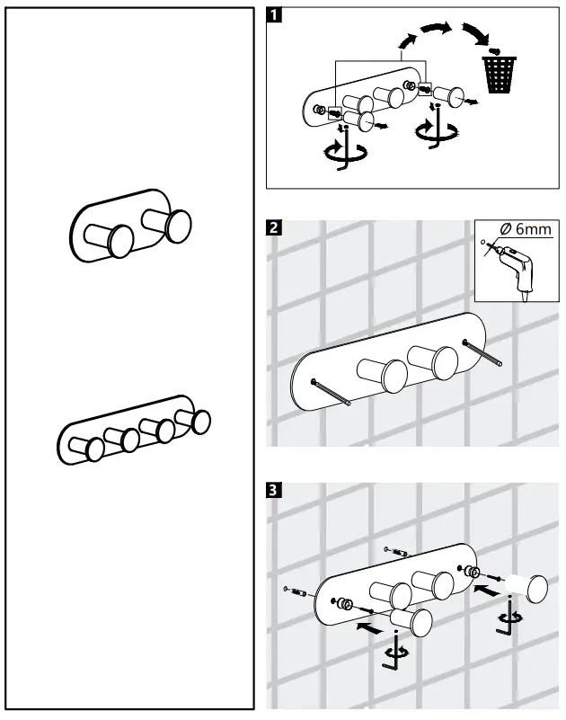 Kraus KEA 18801BG Elie Single Hook Brushed Gold Towel Hook - fig6