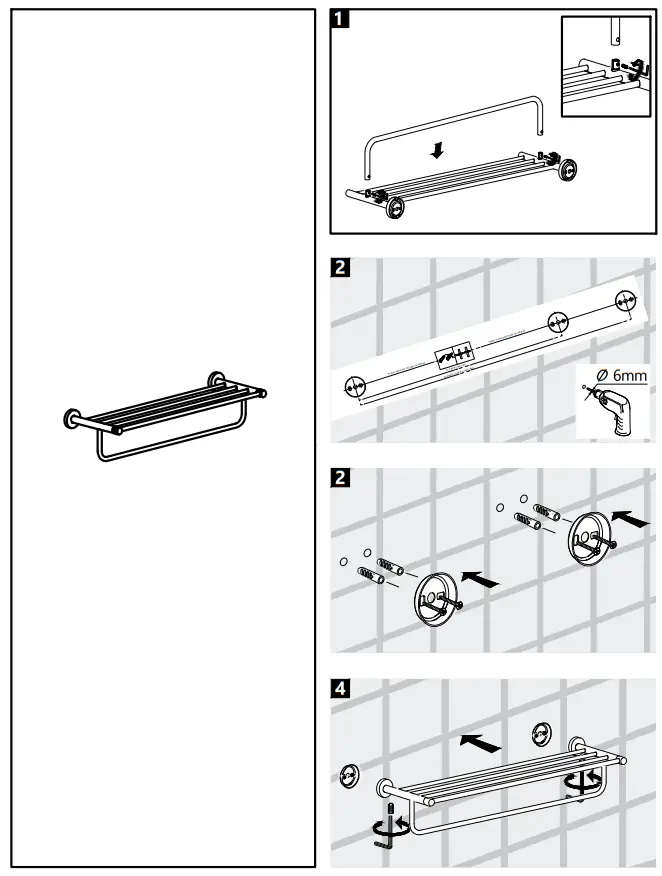 Kraus KEA 18801BG Elie Single Hook Brushed Gold Towel Hook - fig7