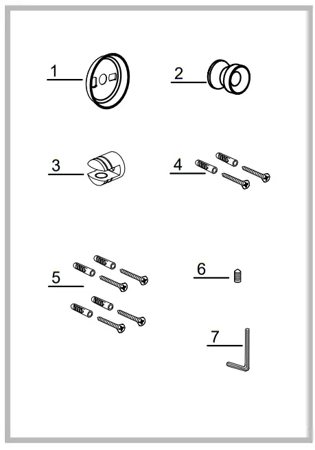 Kraus KEA 18801BG Elie Single Hook Brushed Gold Towel Hook - fig9