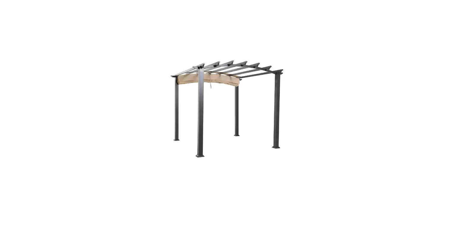 Hampton Bay Gfm00469a-cpy Arched Pergola Replacement Canopy User Guide