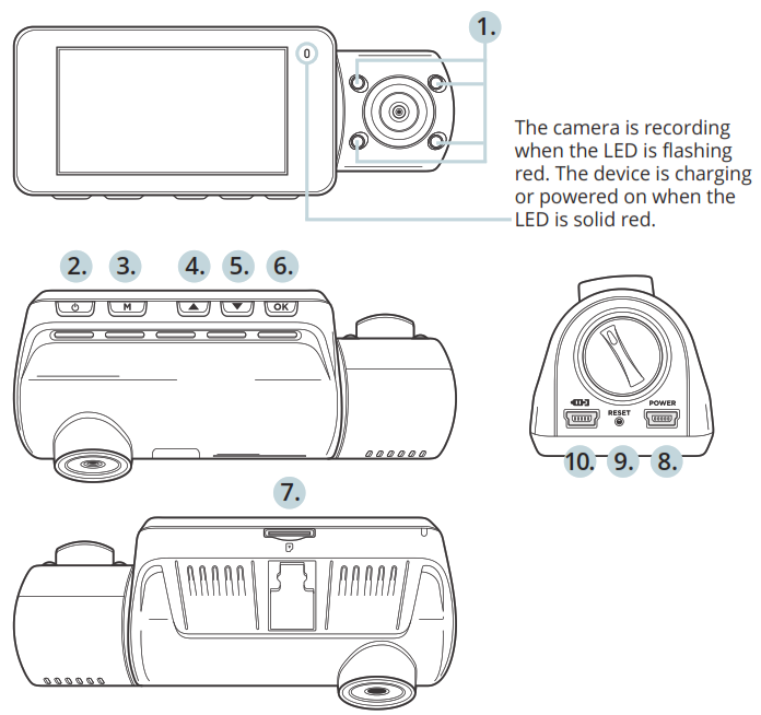 REXING V33 Plus Dash Cam - Figure 2