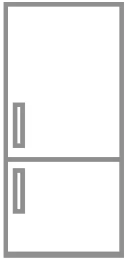 AEG SCE818C5TC Fridge Freezer - Cover