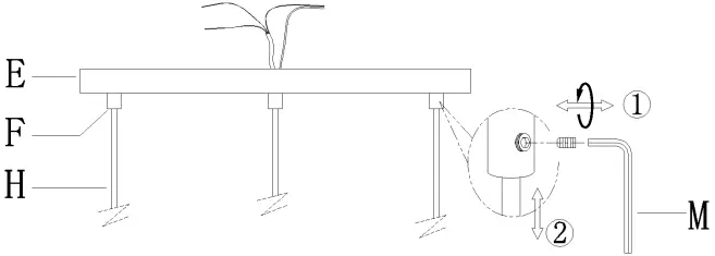 ZEVNI Ordway A04792C3 Kitchen Island Light-FIG5