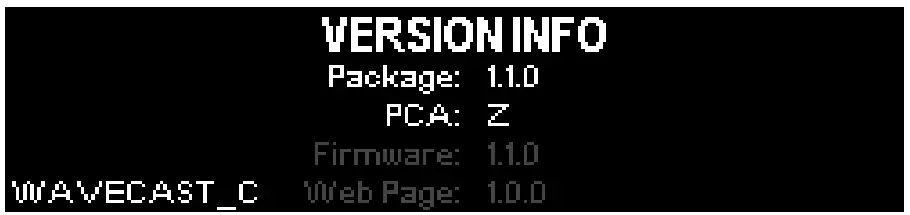 WILLIAMSAV WaveCAST C Assistive Listening System - display the following