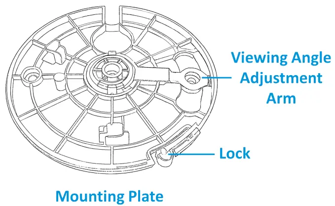 clare CLR V100 4T36WF W Performance Series WiFi Fisheye Camera - Cables2