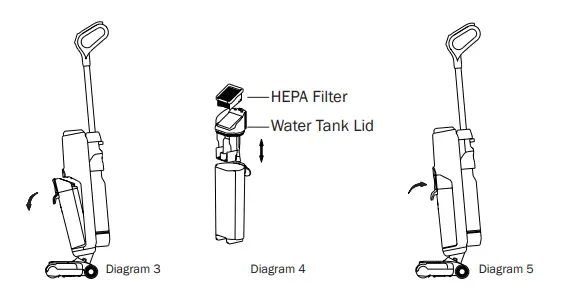 GERMAN POOL WVC-21DC Cordless Wet and Dry Vacuum Cleaner 4