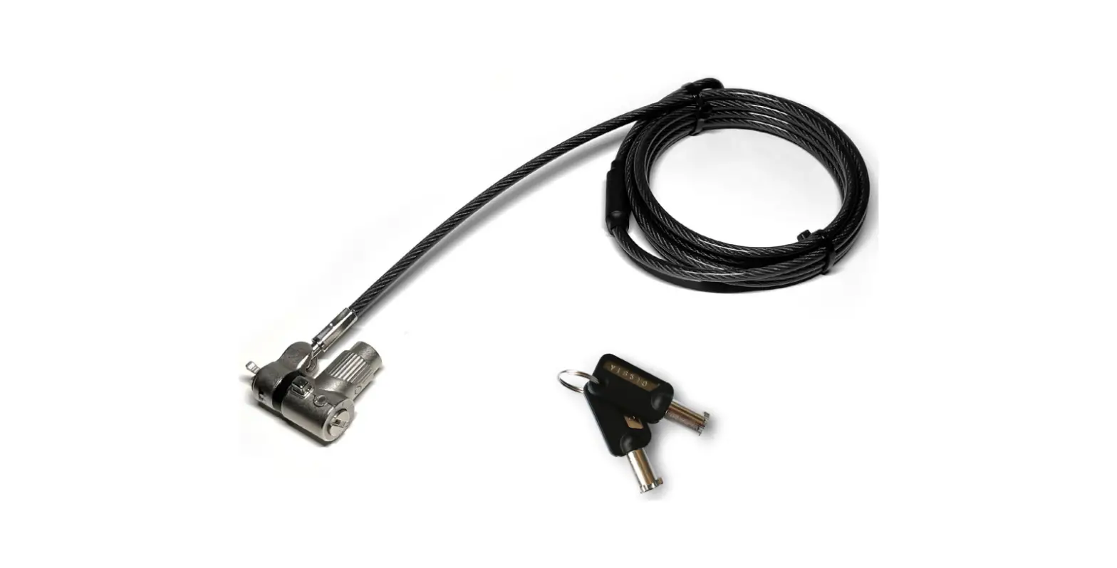 Port Connect 901234 Universal Keyed Security Cable With Switchable Anchor Owner's Manual