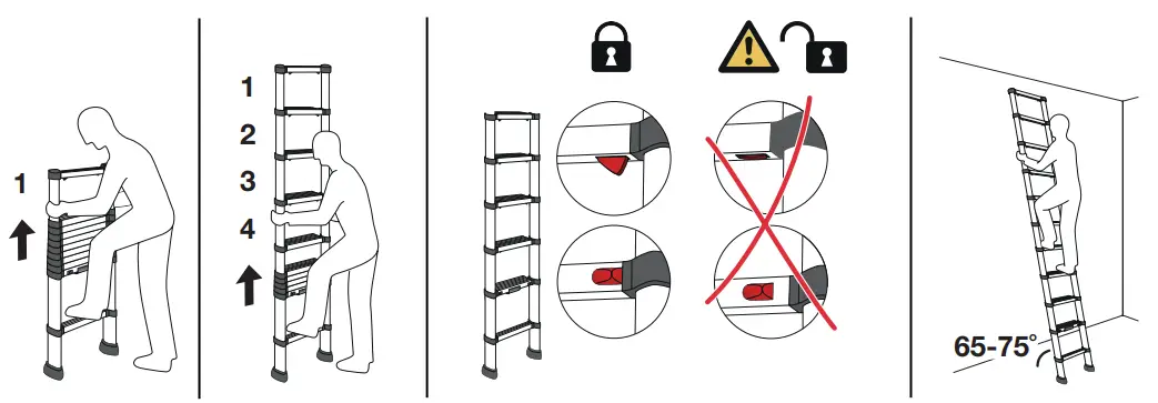 westfalia CC9E1C51 Ladders Workshop Equipment Tools and Workshop Equipment - fig 4