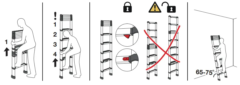 westfalia CC9E1C51 Ladders Workshop Equipment Tools and Workshop Equipment - fig 5