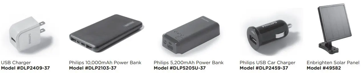 enbrighten USB-Powered String Lights User Manual - Additional Accessories