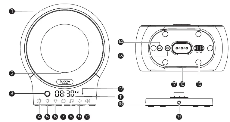 hubble-Eclipse-E20-Smart-Soother-and-Wi-Fi-Audio-Monitor-FIG-2