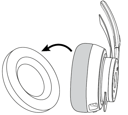 changing earpad cover 1