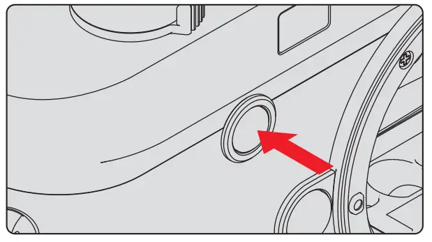 Leica M10 Monochrom Digital Rangefinder Camera --button