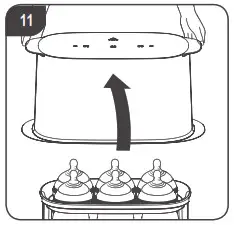 Tommee Tippee Electric Super Steam Steriliser - USAGE 11