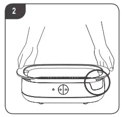 Tommee Tippee Electric Super Steam Steriliser - USAGE 2