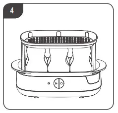 Tommee Tippee Electric Super Steam Steriliser - USAGE 4