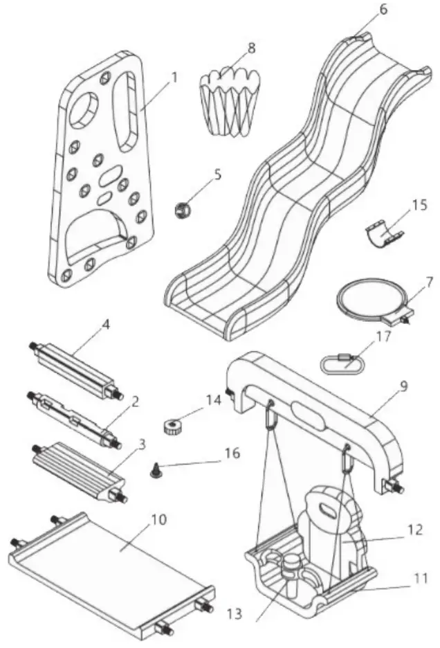 kogan NBSWNGSLIDA Kids Swing and Slide Basketball -fig 1