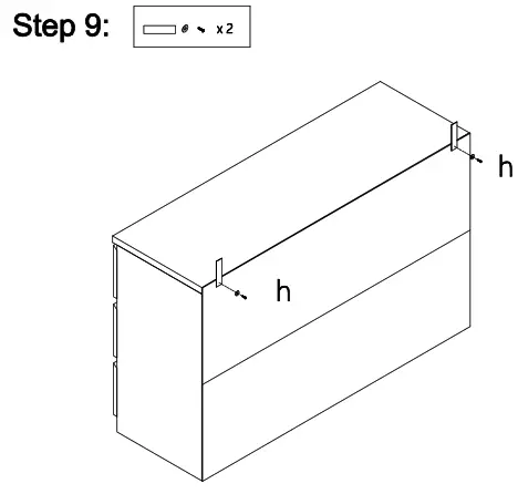 Kmart 6 Drawer Dresser White - fig 12
