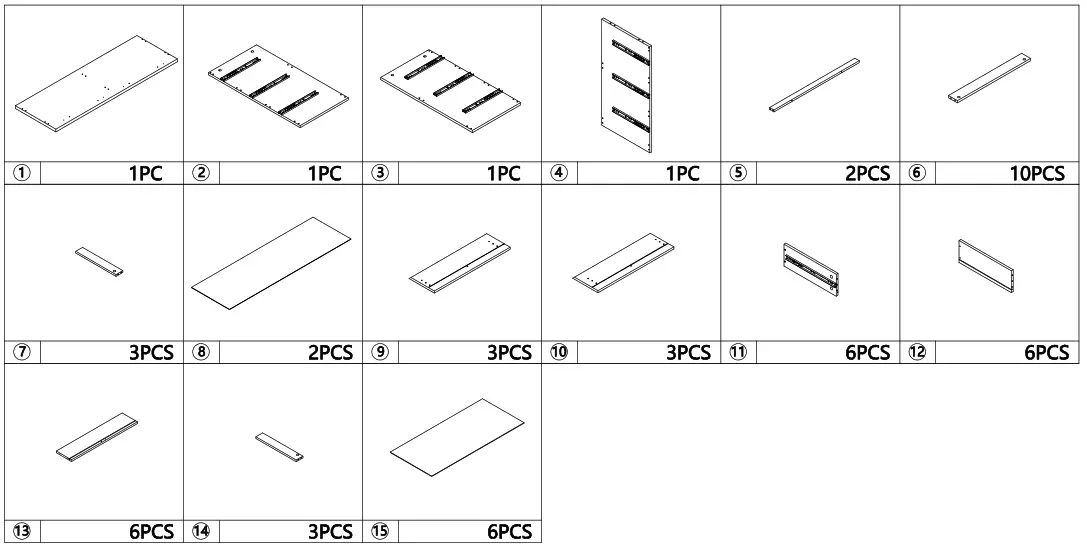 Kmart 6 Drawer Dresser White - fig 3