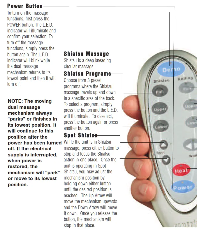 Moving Dual Massage Mechanism 1