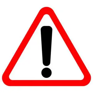 warning icon