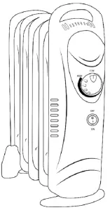 Russell Hobbs RHOFR3001 650W Mini Oil Filled Radiator Owner's