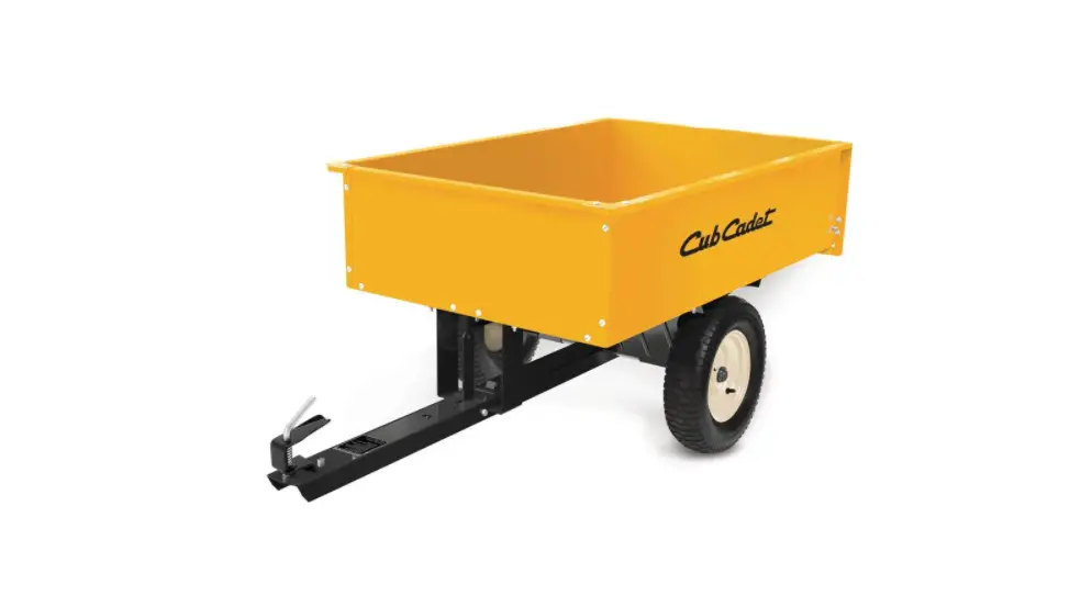 Cub Cadet Cc-3048hkd 12 Cu Ft Steel Dump Cart Instruction Manual